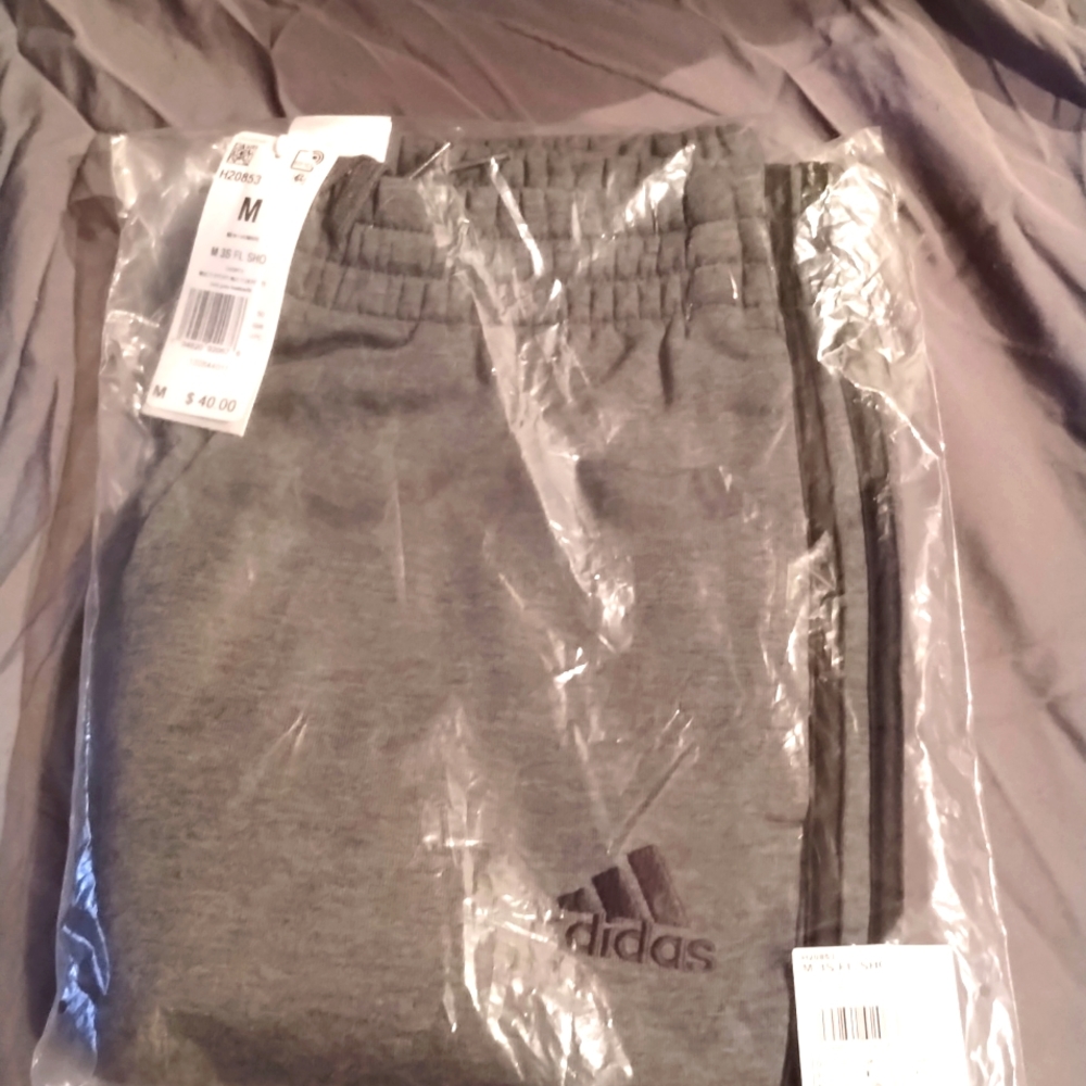 Dark grey Adidas sweatpants
